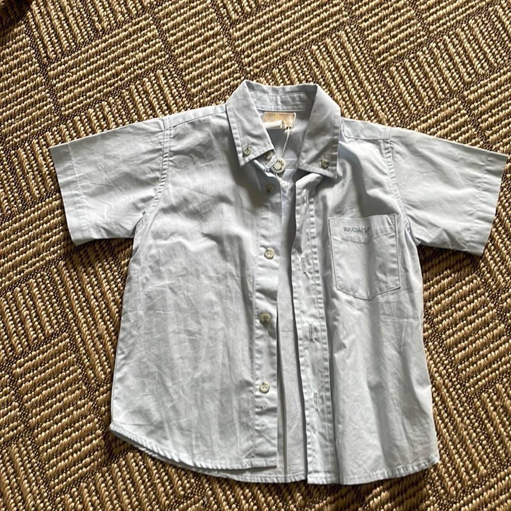 Petit Patapon 2T button down shirt